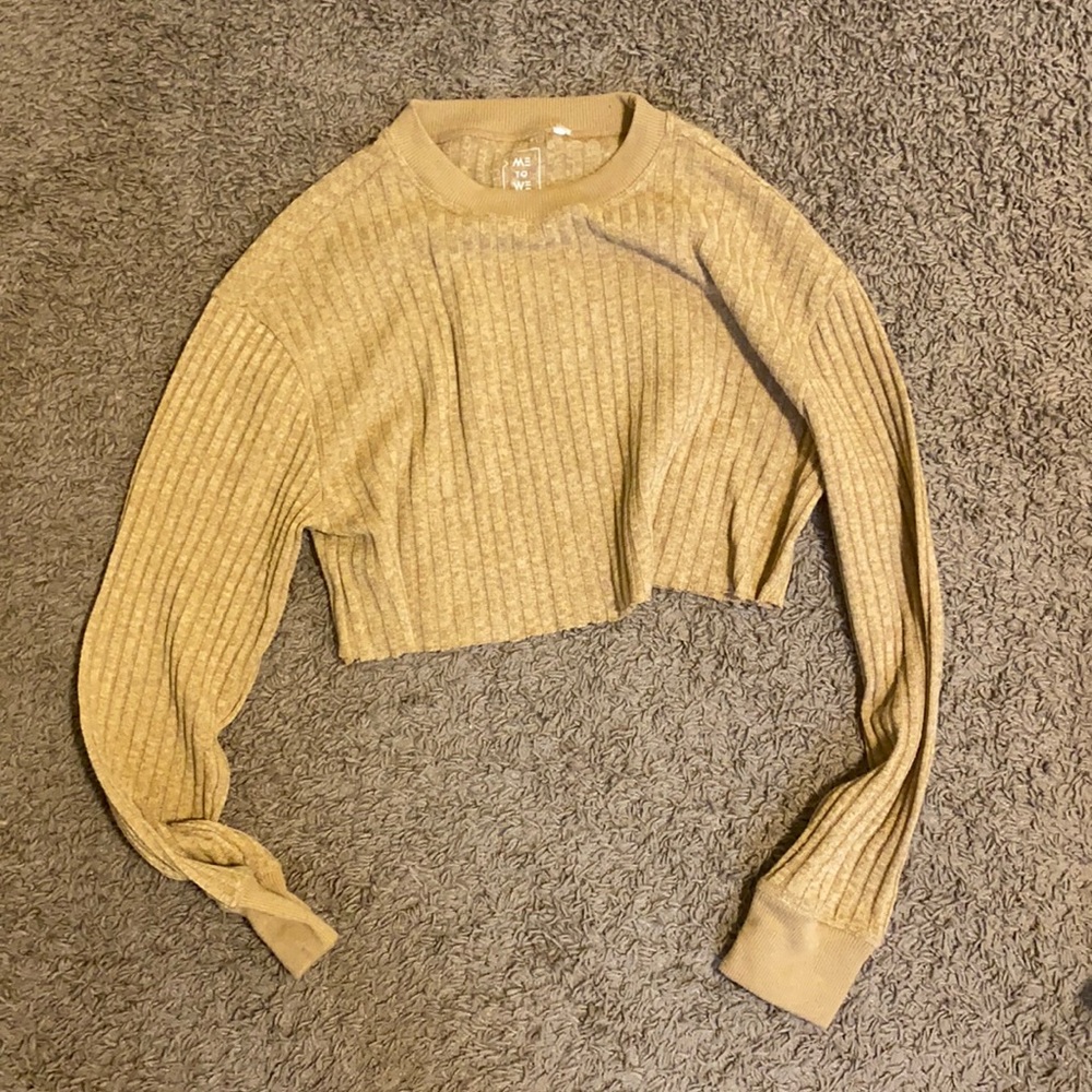 Pacsun Long sleeve Crop Too
